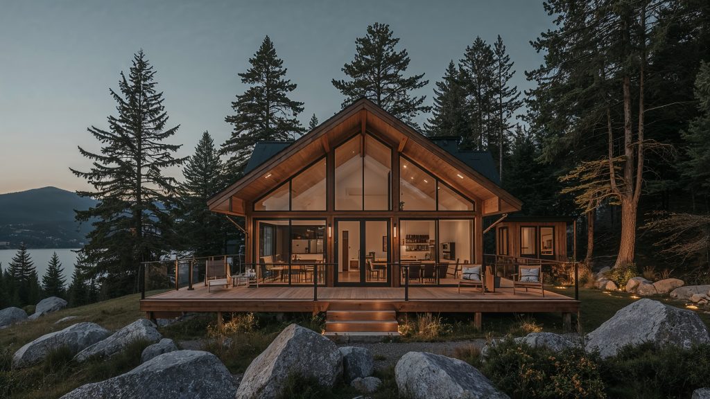 Beautiful inviting vacation home in scenic setting with Vodyssey logo