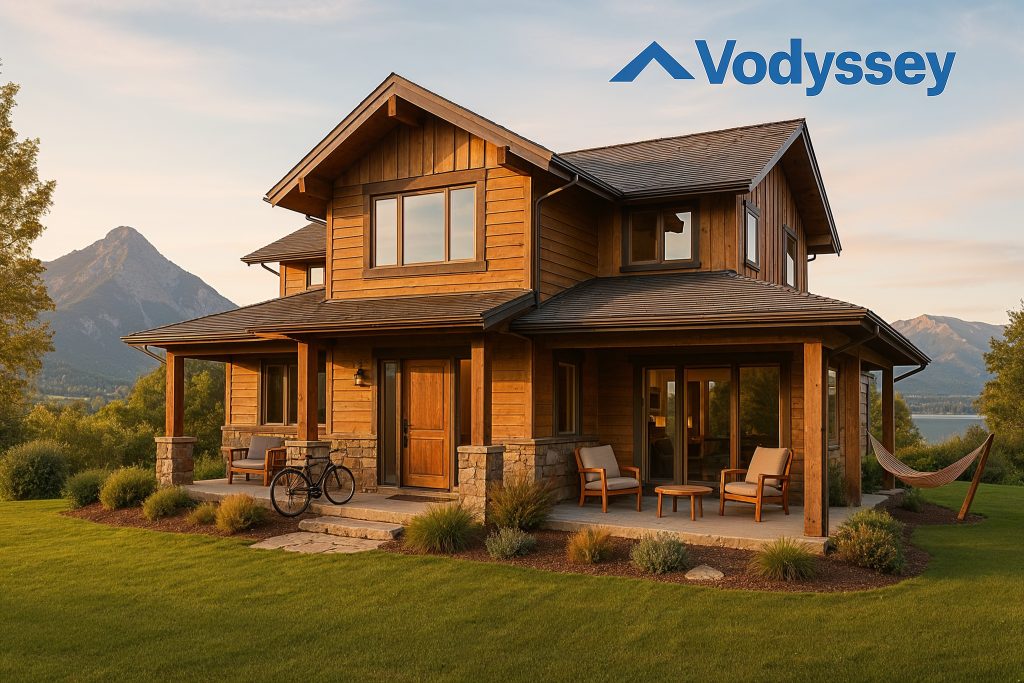 Beautiful vacation home in scenic setting reflecting Vodyssey success stories 2025