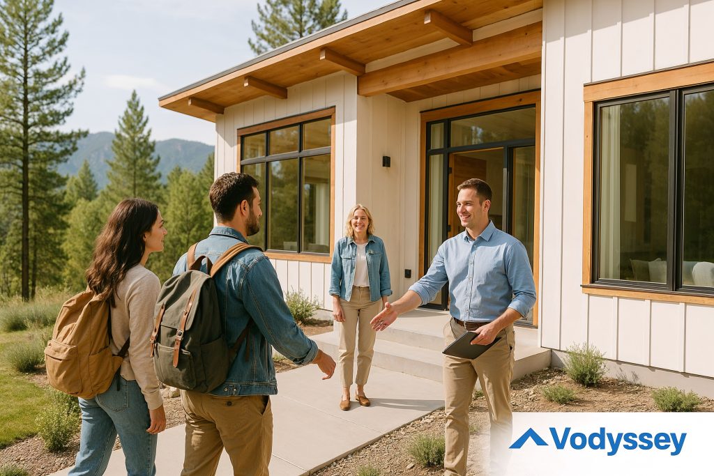 Welcoming modern vacation home tour with Vodyssey in 2025