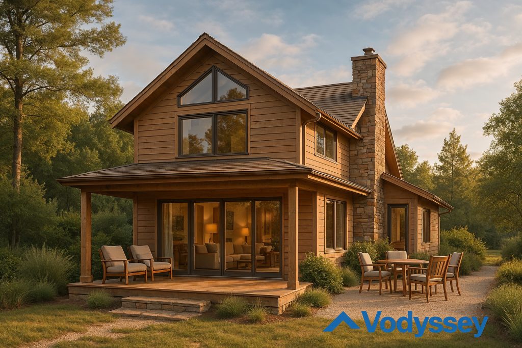 Cozy vacation home in scenic natural setting for lifestyle asset investing